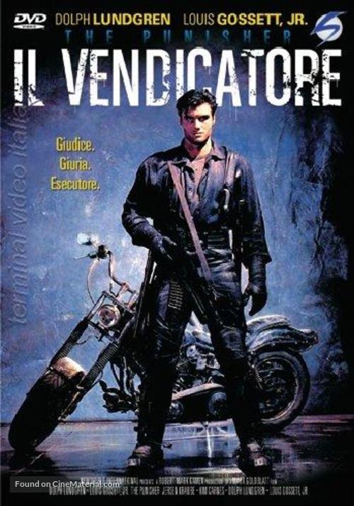 The Punisher - Italian DVD movie cover