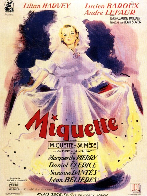 Miquette - French Movie Poster