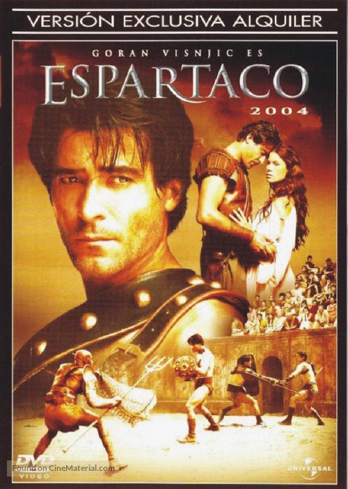 Spartacus - Spanish DVD movie cover