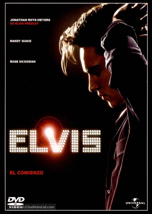 Elvis - Spanish DVD movie cover