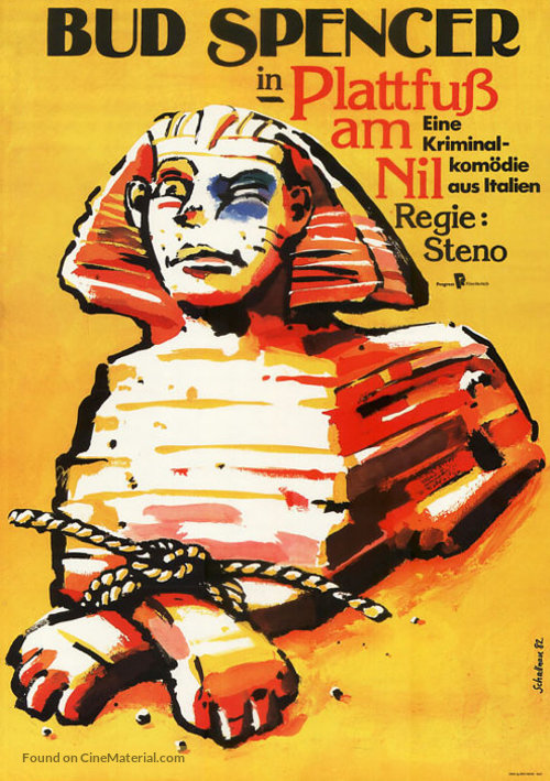 Piedone d&#039;Egitto - German Movie Poster
