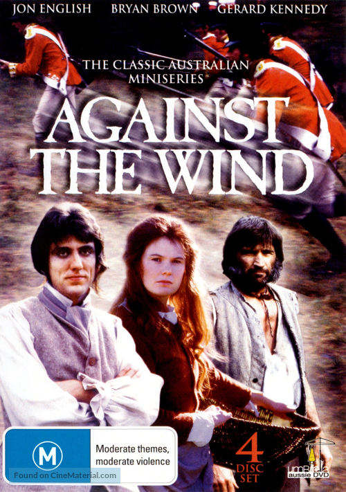 &quot;Against the Wind&quot; - Australian DVD movie cover