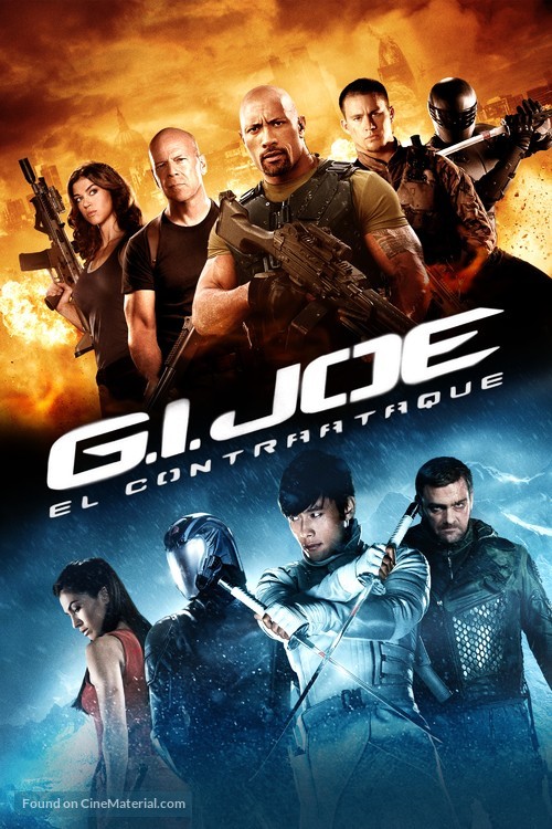 G.I. Joe: Retaliation - Argentinian Movie Cover