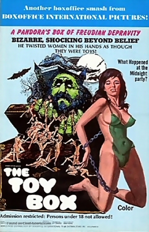 The Toy Box - VHS movie cover
