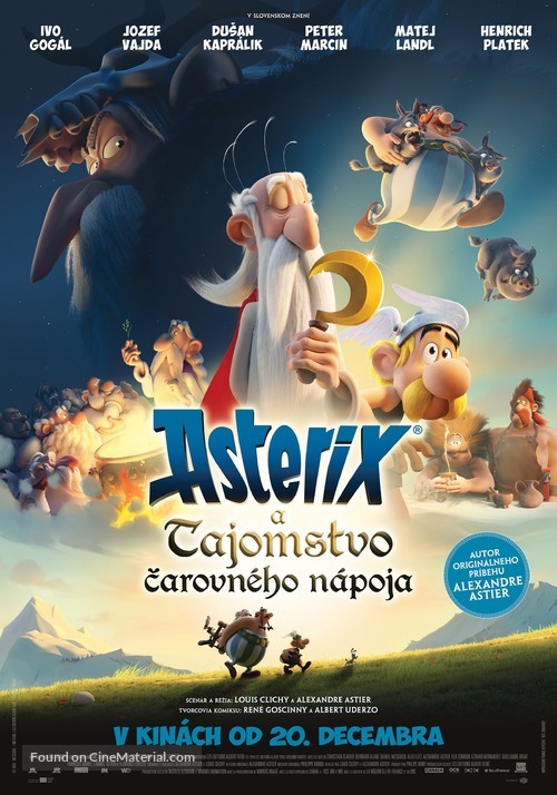 Ast&eacute;rix: Le secret de la potion magique - Slovak Movie Poster