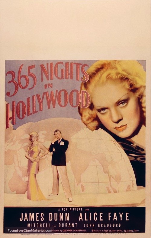 365 Nights in Hollywood - Movie Poster