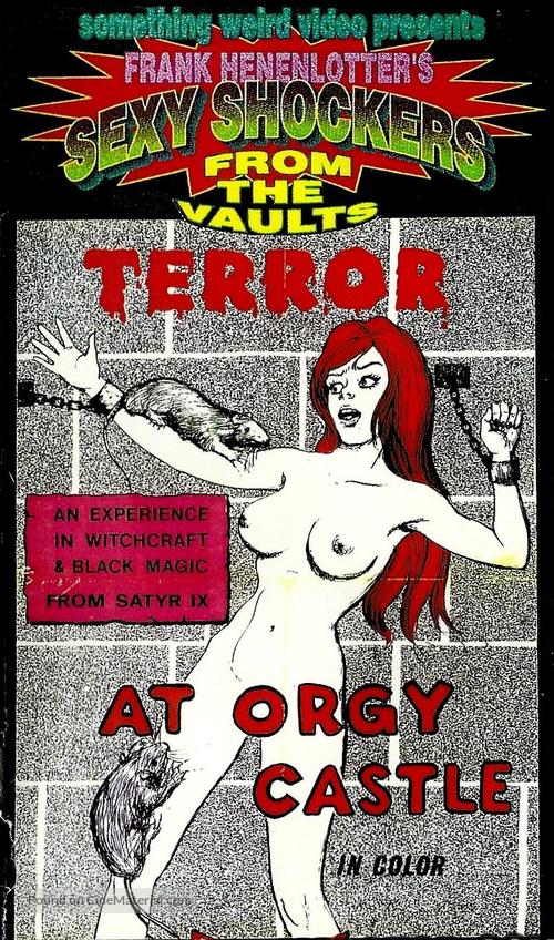 Terror at Orgy Castle - VHS movie cover