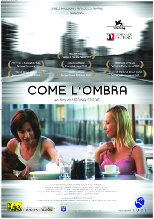Come l&#039;ombra - Italian Movie Poster