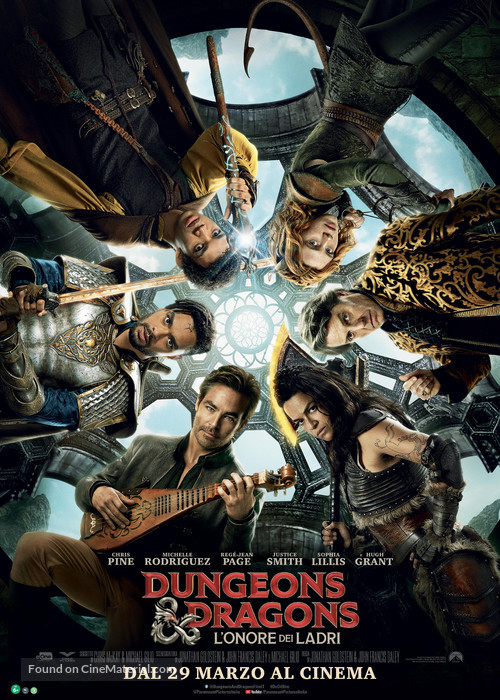 Dungeons &amp; Dragons: Honor Among Thieves - Italian Movie Poster