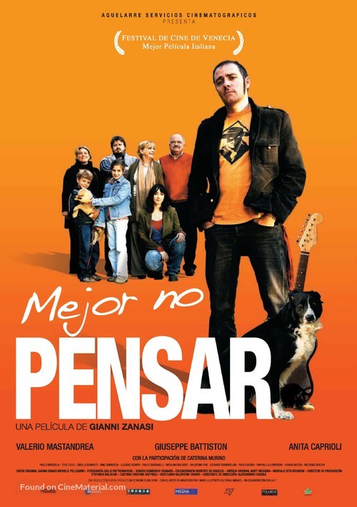 Non pensarci - Spanish Movie Poster