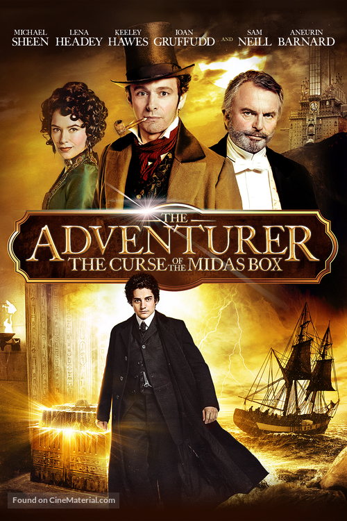 The Adventurer: The Curse of the Midas Box - DVD movie cover