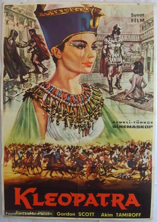 Una regina per Cesare - Turkish Movie Poster