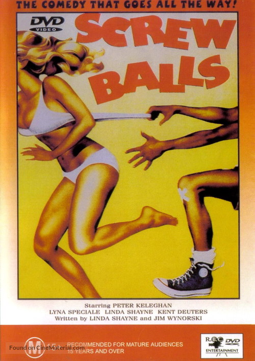 Screwballs - Australian DVD movie cover