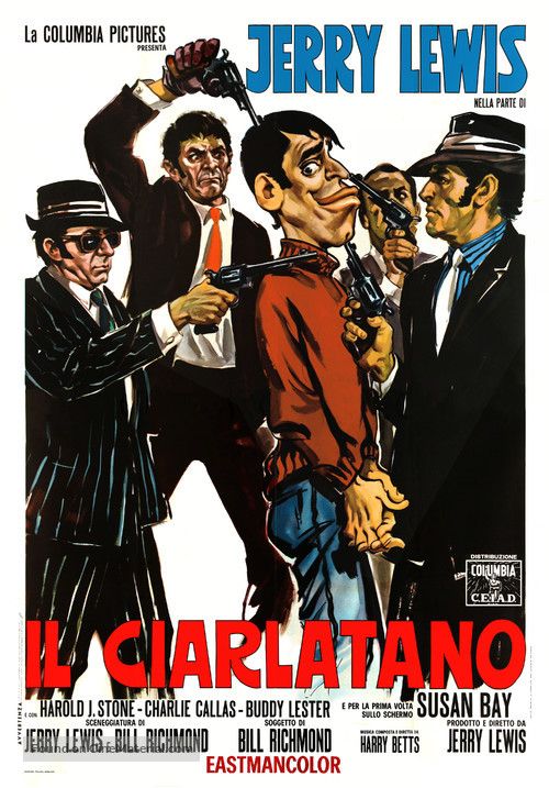The Big Mouth - Italian Movie Poster