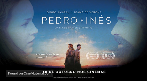 Pedro e Inês (2018) Portuguese movie poster