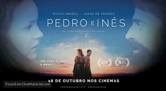 Pedro e Inês (2018) Portuguese movie poster
