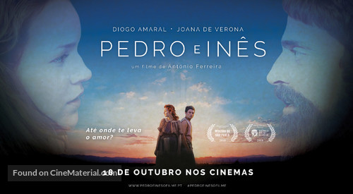Pedro e In&ecirc;s - Portuguese Movie Poster
