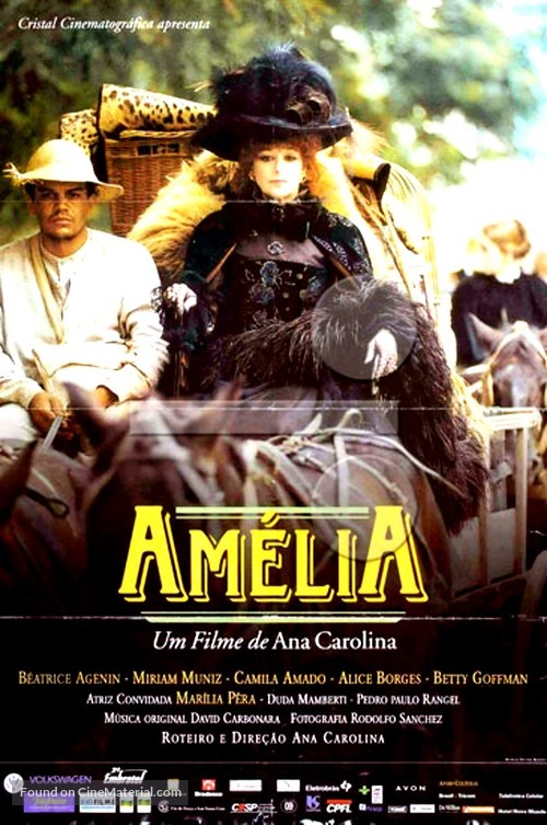 Am&eacute;lia - Brazilian Movie Poster