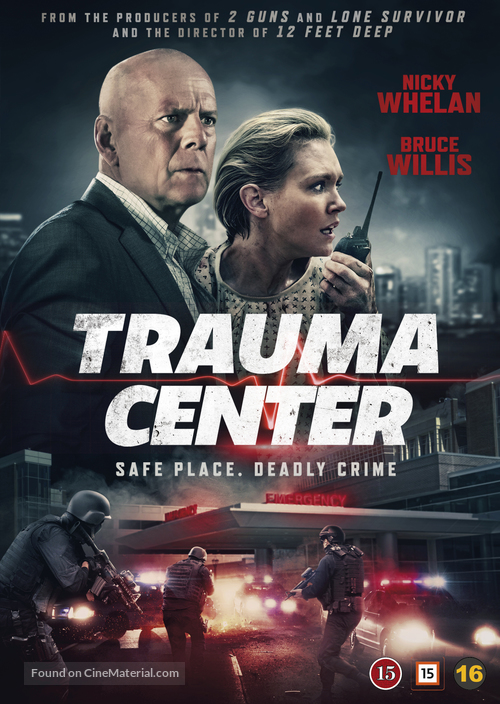 Trauma Center - Danish DVD movie cover