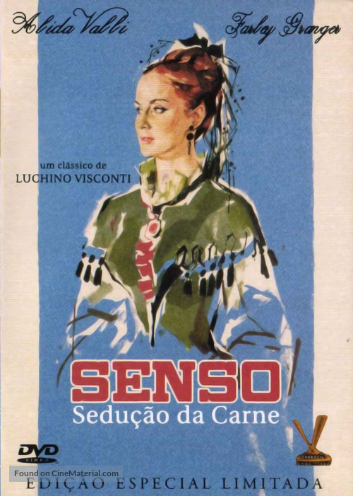 Senso - Brazilian DVD movie cover
