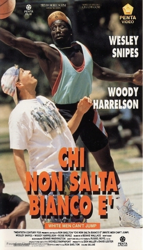 White Men Can&#039;t Jump - Italian VHS movie cover