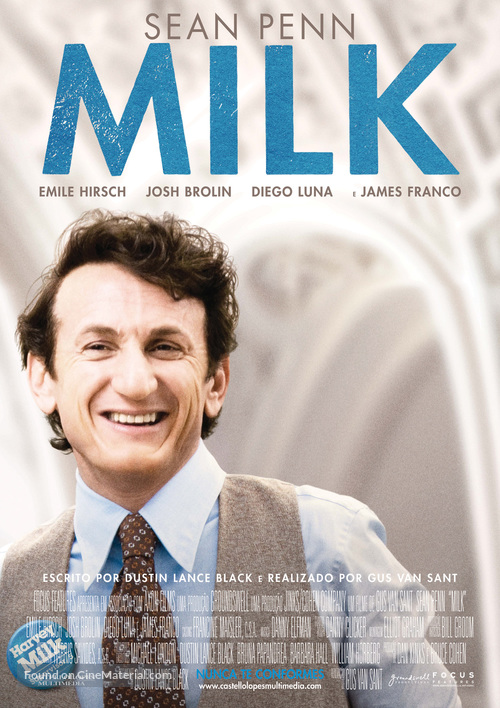 Milk - Portuguese Movie Poster