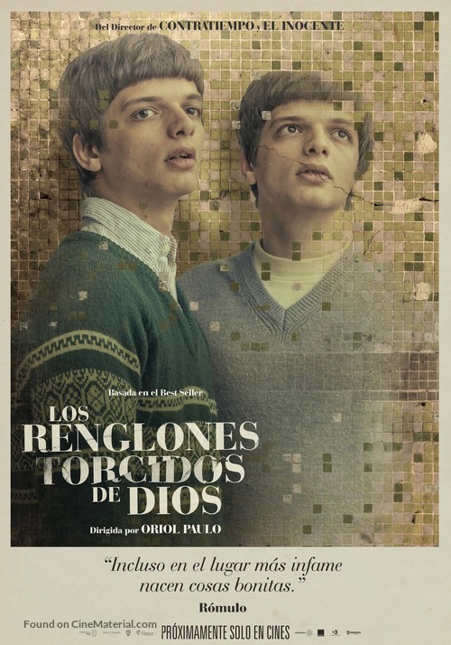 Los renglones torcidos de Dios - Spanish Movie Poster