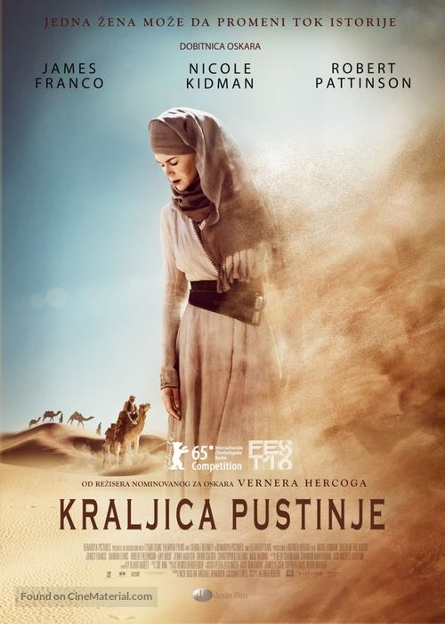 Queen of the Desert - Serbian Movie Poster