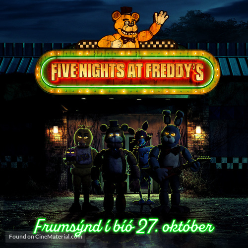 Five Nights at Freddy&#039;s - Icelandic Movie Poster