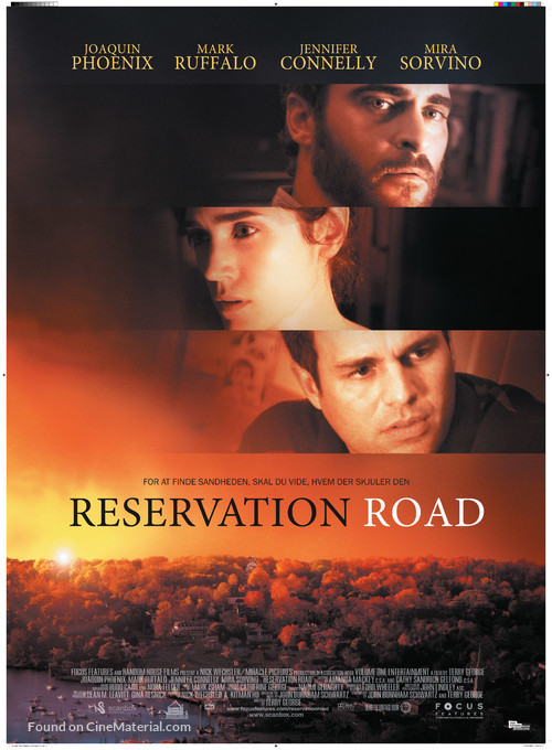 Reservation Road - Danish Movie Poster