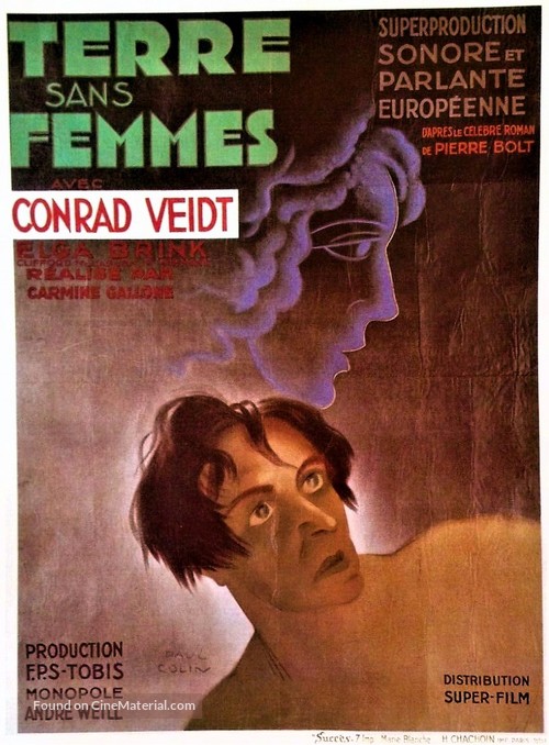 Das Land ohne Frauen - French Movie Poster
