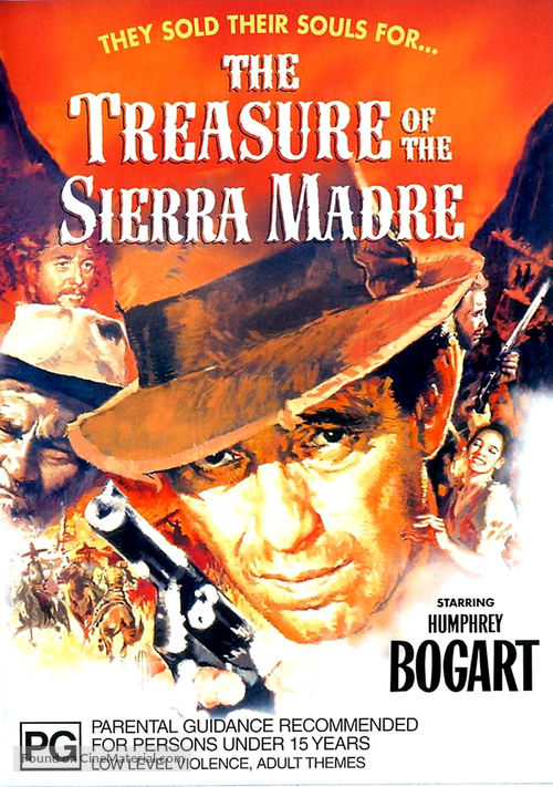 The Treasure of the Sierra Madre - Australian DVD movie cover