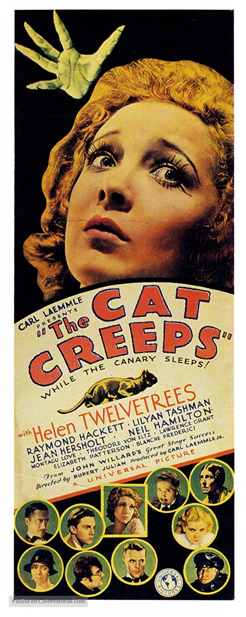 The Cat Creeps - Movie Poster
