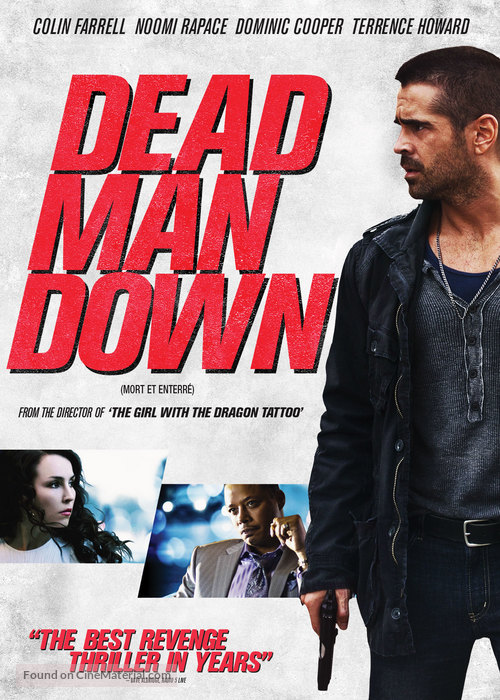 Dead Man Down - Canadian DVD movie cover