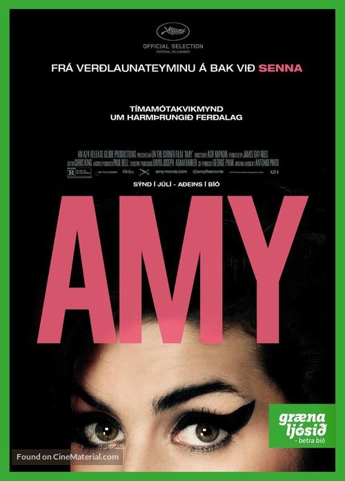 Amy - Icelandic Movie Poster