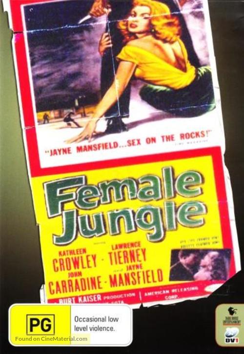 Female Jungle - Australian DVD movie cover