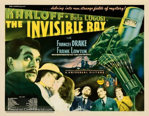 The Invisible Ray - Movie Poster