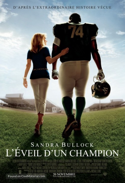The Blind Side - Canadian Movie Poster