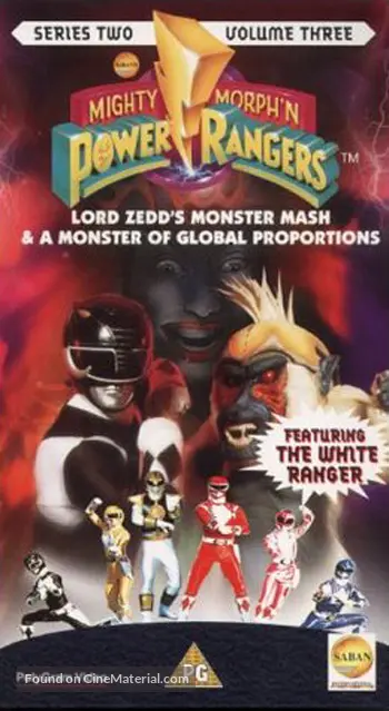 &quot;Mighty Morphin&#039; Power Rangers&quot; - VHS movie cover