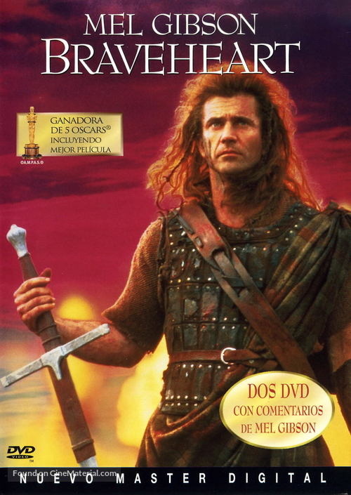 Braveheart - Spanish Movie Cover