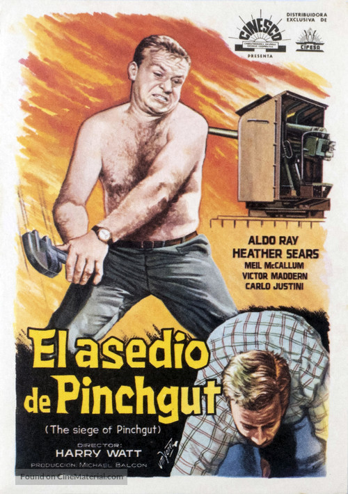The Siege of Pinchgut - Spanish Movie Poster
