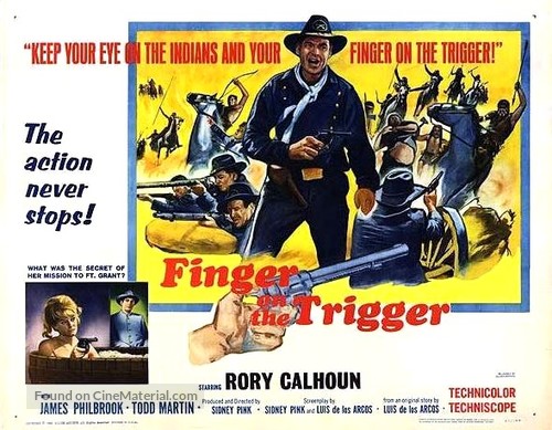 Finger on the Trigger - Movie Poster