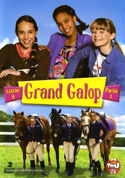 &quot;The Saddle Club&quot; - French DVD movie cover
