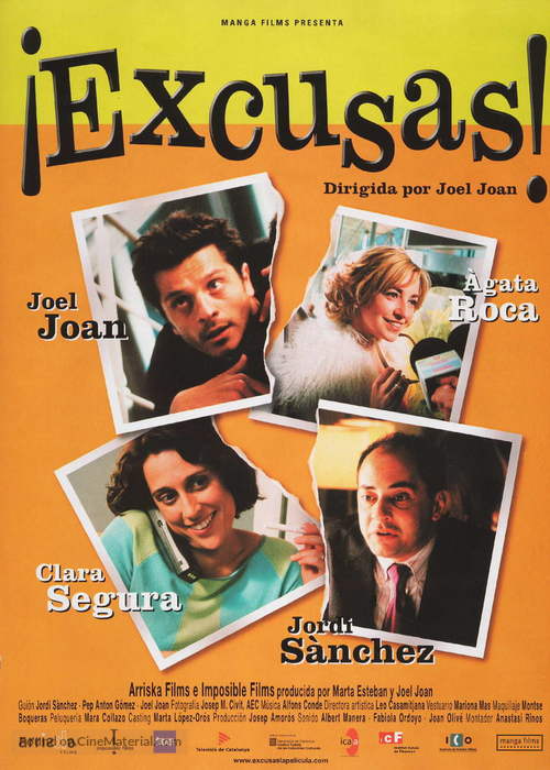 Excuses! - Spanish Movie Poster