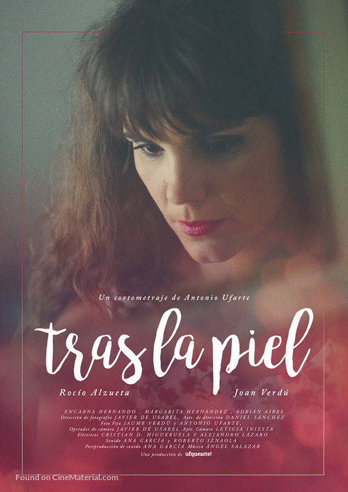 Tras la piel - Spanish Movie Poster