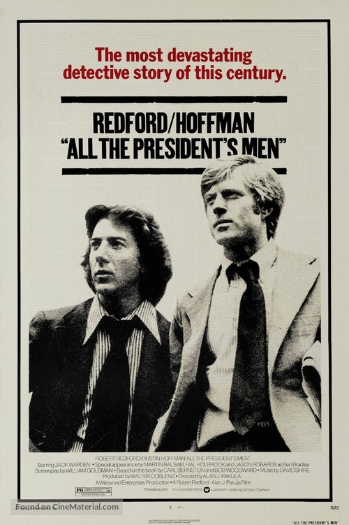All the President's Men - Movie Poster