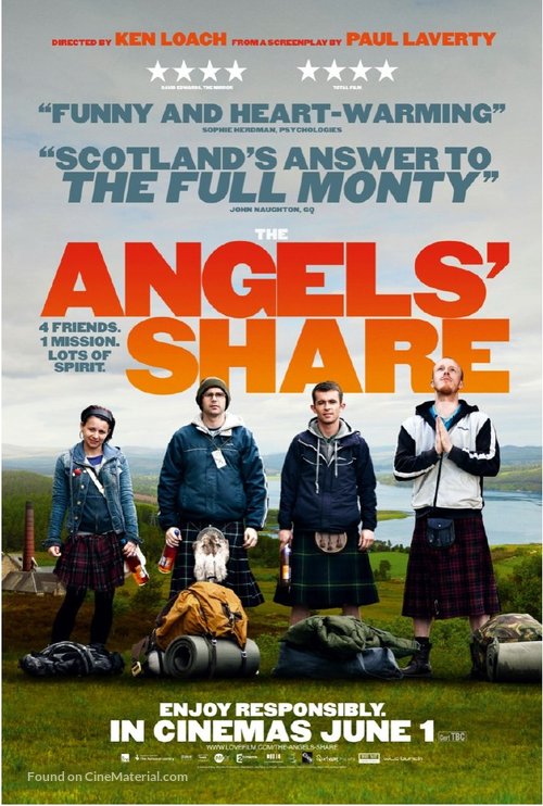The Angels&#039; Share - British Movie Poster