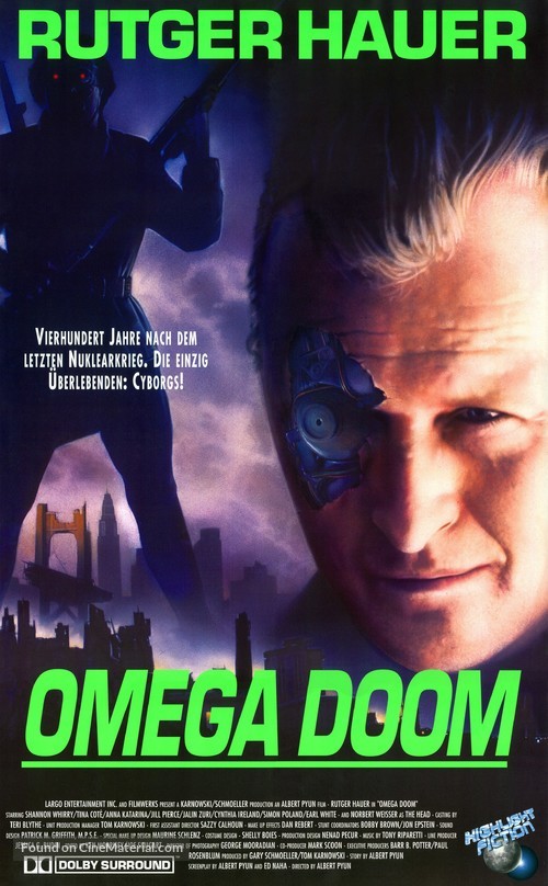 Omega Doom - German Movie Poster