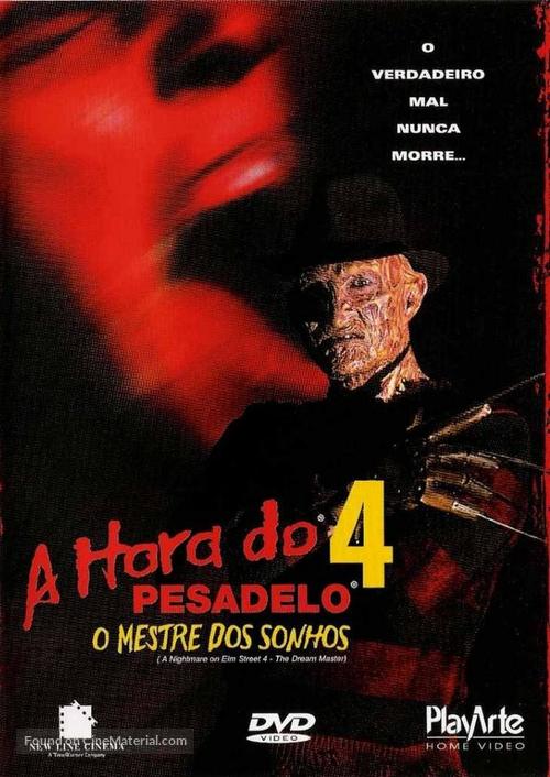 A Nightmare on Elm Street 4: The Dream Master - Brazilian Movie Cover