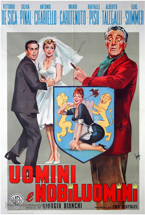 Uomini e nobiluomini - Italian Movie Poster